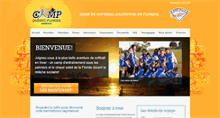 Desktop Screenshot of campquebecfloride.com